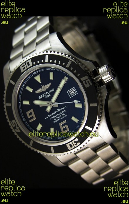 Breitling SuperOcean Abyss Swiss Replica Watch - 1:1 Mirror Replica - 44MM White Markers