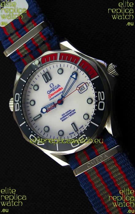 Omega Seamaster Diver 300M 007 Commander's Limited Edition Swiss 1:1 Mirror Replica Watch