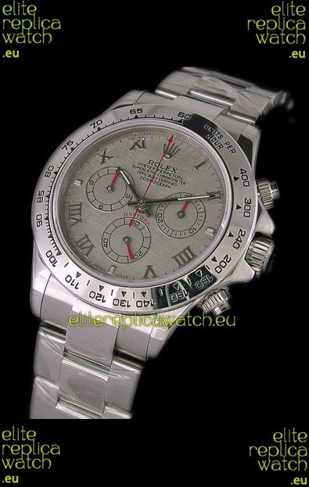 Rolex Oyster Cosmograph Swiss Replica Watch in Steel Strap