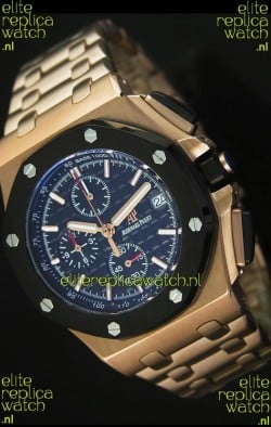 Audemars Piguet Royal Oak Offshore Watch in Pink Gold Case