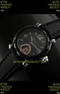 Chopard Limited Edition Swiss Replica Watch in Black Strap