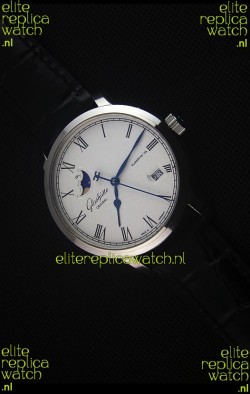 Glashuette Senator Excellence Panorama Date Moon Phase Swiss Replica Watch 