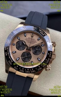Rolex Cosmograph Daytona M116515LN-0018 Rose Gold Original Cal.4130 Movement - 904L Steel Watch