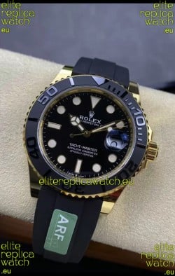 Rolex Yachtmaster m126655 Yellow Gold 42MM Cal.3135 Swiss 1:1 Ultimate 904L Steel Watch