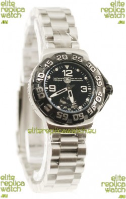 Tag Heuer Professional Formula 1 Japanese Replica Watch in Black Dial