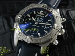 Breitling Blackbird Swiss Replica Watch in Black Dial