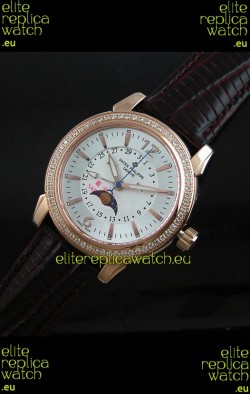Patek Philippe Mens Grand Complications Japanese Watch in Rose Gold Casing
