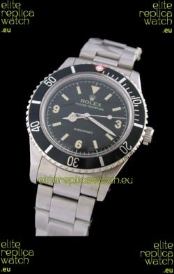 Rolex Submariner Vintage Swiss Replica Watch in Black Dial