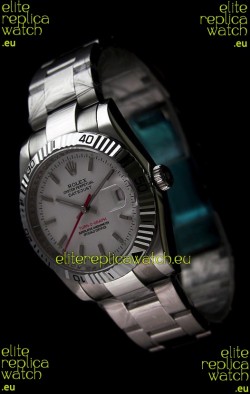 Rolex Datejust Turn O Graph Replica Watch in Black Dial