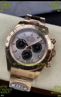 Rolex Cosmograph Daytona M116505-0016 Rose Gold Original Cal.4130 Movement - 904L Steel Watch