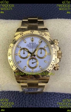 Rolex Cosmograph Daytona M116508-0001 Yellow Gold Original Cal.4130 Movement - 904L Steel Watch