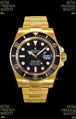 Rolex Submariner 41MM Gold 126618LN - Replica 1:1 Mirror - Ultimate 904L Steel Watch