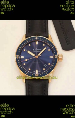 Blancpain Fifty Fathoms BATHYSCAPHE Rose Gold Edition Swiss Replica 1:1 Swiss Watch