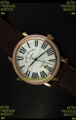 Franck Muller Master of Complications Liberty Japanese Watch in Brown Strap