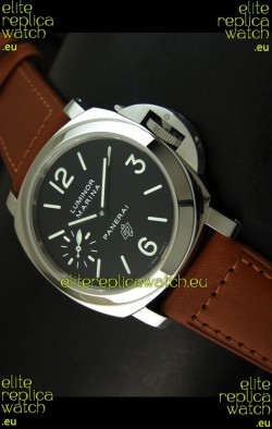 Panerai Luminor PAM318 Swiss Replica Watch in Black Dial