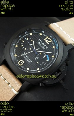 Panerai Luminor Regatta Rattrapante Japanese Replica PVD Watch