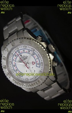 Rolex Yachtmaster II Japanese Replica Watch in White Dial
