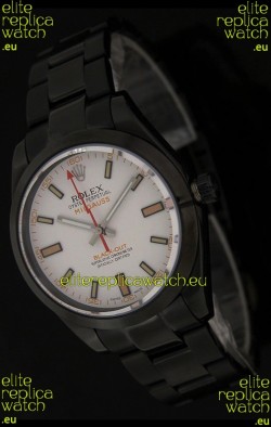 Rolex White Milgauss Black-Out Swiss Replica Watch