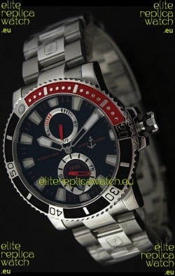 Ulysse Nardin Maxi Marine Diver Swiss Watch in Black Dial
