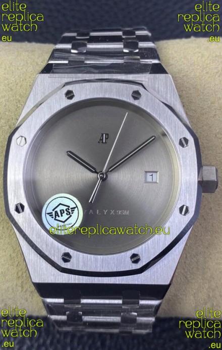 Audemars Piguet Royal Oak 1017 ALYX 9SM Edition Swiss Replica Watch - Dark Grey Steel Dial 