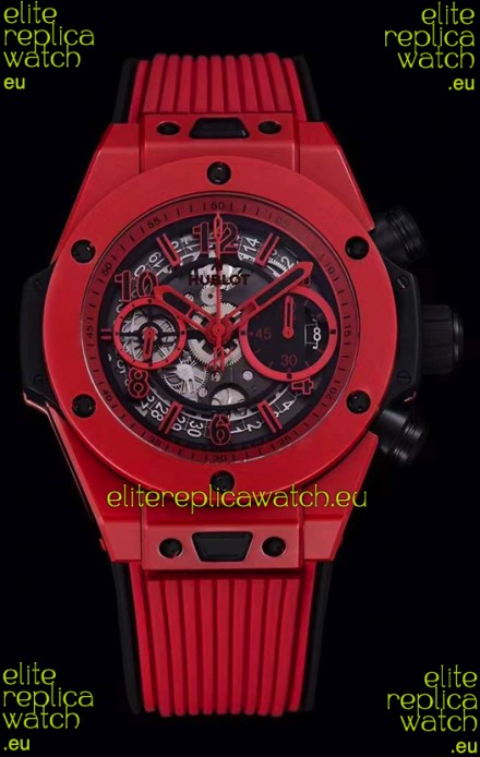 Hublot Big Bang Unico RED PVD 1:1 Mirror Edition Swiss Replica Watch 