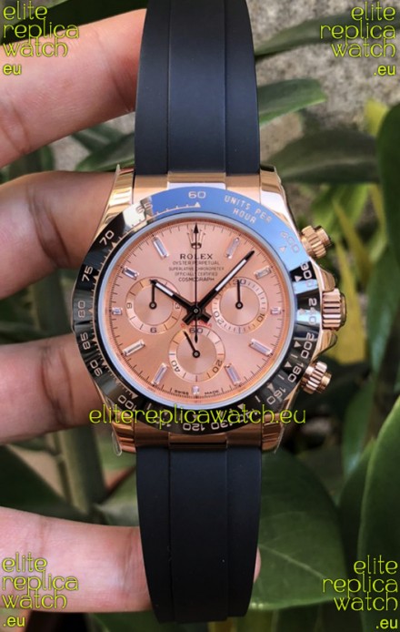Rolex Cosmograph Daytona 116508 Rose Gold Original Cal.4130 Movement - Ultimate 904L Steel Watch