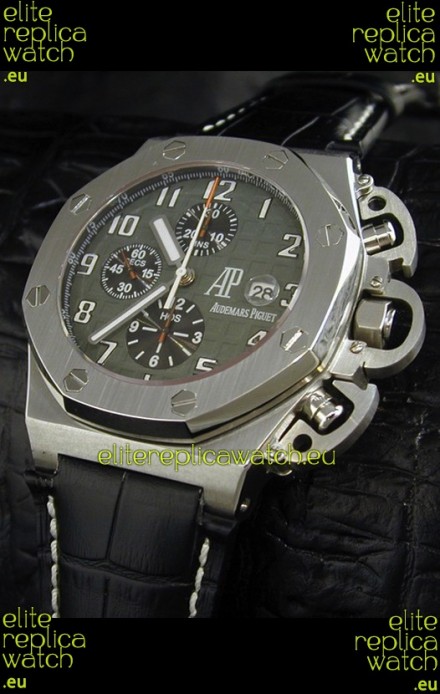 Audemars Piguet Royal Oak Watch in Grey Dial - Secs hand 9 O Clock