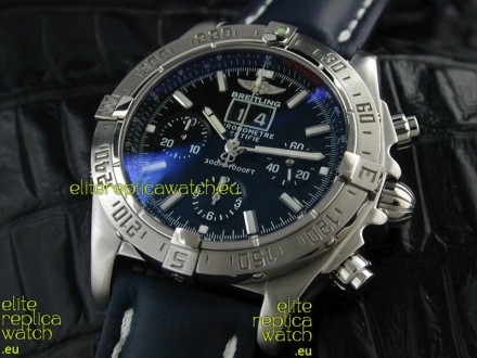 Breitling Blackbird Swiss Replica Watch in Black Dial