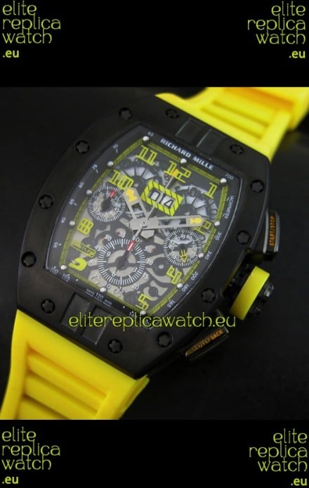 Richard Mille RM011 Filipe Massa Texas GP PVD Casing Edition Swiss Replica Watch