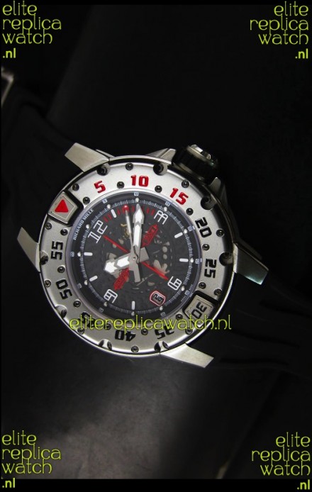Richard Mille RM028 Automatic Diver's Swiss Replica Watch in Black