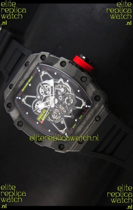 Richard Mille RM35-01 Rafael Nadal Edition Swiss Replica Watch in Black Indexes
