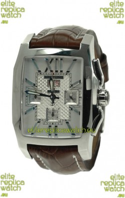 Breitling For Bentley Swiss Flying B Chronograph Watch in Brown Strap