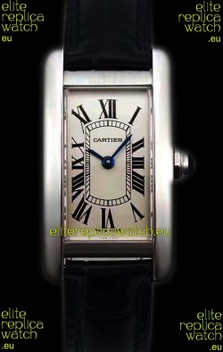 Cartier Tank Americaine Ladies Swiss Quartz Watch 1:1 Mirror Replica