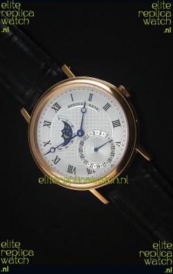 Breguet Classique Moonphase Rose Gold Swiss Replica Watch