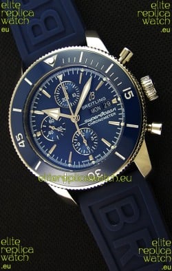 Breitling Superocean Heritage II Blue Dial 46MM 1:1 Mirror Swiss Replica Watch 