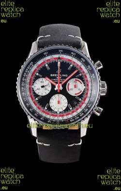 Breitling Navitimer 1 B01 Chronograph SWISSAIR Edition 43MM - 904L 1:1 Mirror Replica Watch 