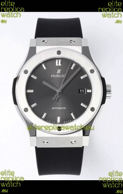 Hublot Classic Fusion Steel Grey Dial 42MM Swiss Replica Watch 1:1 Mirror Quality