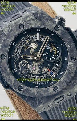 Hublot Big Bang Unico Black Carbon Las Vegas Boutique Edition Swiss Replica Watch 