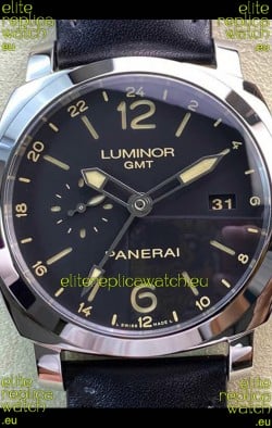 Panerai Luminor 1950 PAM00531 GMT Edition Black Dial - 1:1 Mirror Replica 