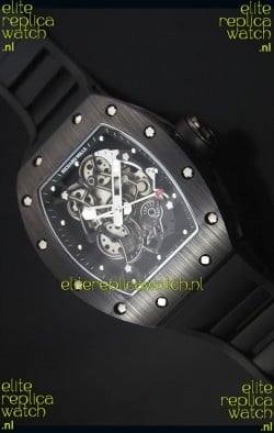 Richard Mille RM055 Ceramic Case Watch in Black Inner Bezel