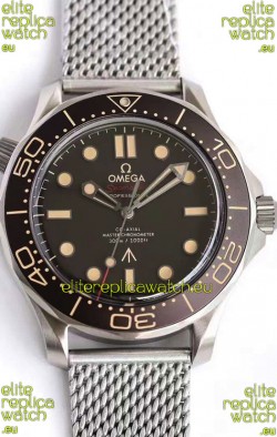 Omega Seamaster 300M No Time To Die Edition Titanium Casing 1:1 Mirror Replica Watch