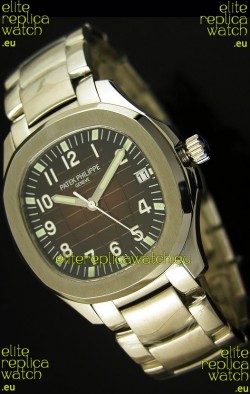 Patek Philippe 5167 Aquanaut Jumbo Swiss Replica Watch - 1:1 Mirror Replica Brown Dial