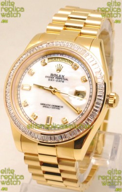 Rolex Day Date II Gold Japanese Replica Watch