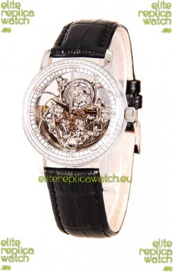Vacheron Constantin Skeleton Diamonds Swiss Watch