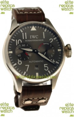 IWC Big Pilot Swiss Replica Watch in Grey Dial