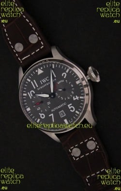 IWC Die Grosse Fliegeruhr Swiss Replica Watch in Dark Grey Dial 