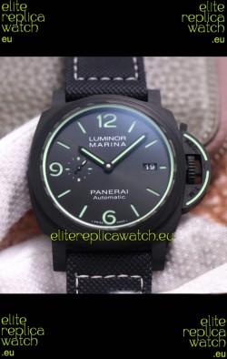Panerai Luminor Marina PAM1118 Carbotech 1:1 Mirror Swiss Replica Watch 44MM