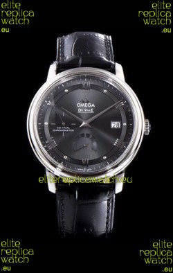 Omega De Ville Prestige Power Reserve 904L Steel 1:1 Mirror Swiss Watch Grey dial