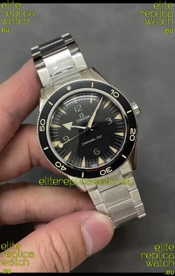 Omega Seamaster 300 Black Dial 1:1 Mirror Swiss Replica Watch