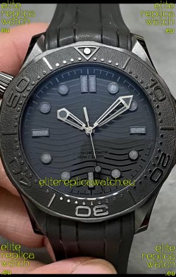 Omega Seamaster 300M "Black Black" Ceramic Case Swiss 1:1 Mirror Replica Watch